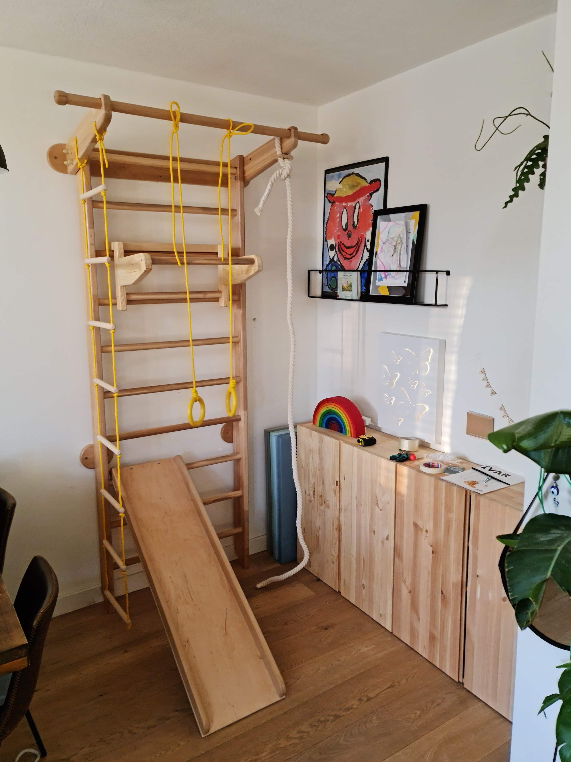 Climbing Frame Unique with Climbing Board